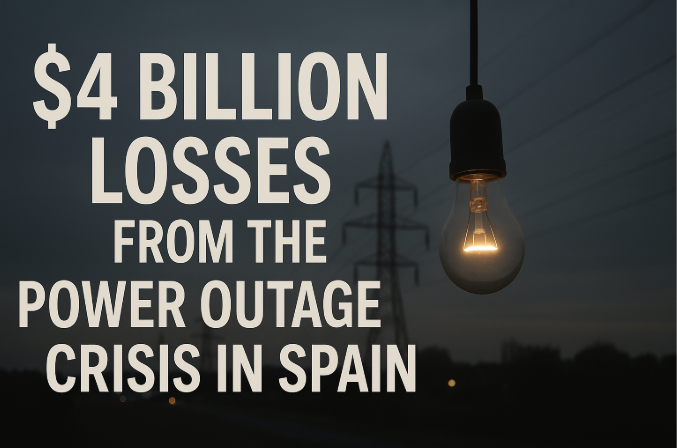 $4 billion losses from the power outage crisis in Spain